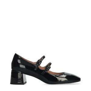 Bailarina Mery Jane piel charol negro | BIBI LOU Best