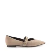 Bailarina plana ante beige | SEPT STORE Clearance