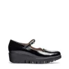 Bailarina sport piel charol negro | WONDERS Sale