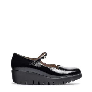 Bailarina sport piel charol negro | WONDERS Sale