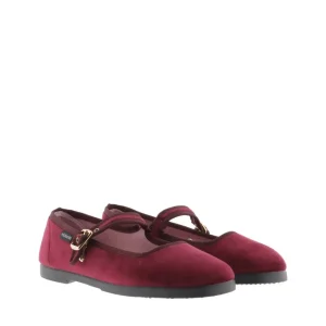 Bailarina terciopelo burdeos | VICTORIA Sale