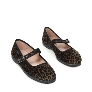 Bailarina terciopelo leopardo | VICTORIA Sale