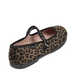 Bailarina terciopelo leopardo | VICTORIA Sale