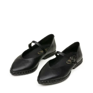 Bailarina trenza piel negro | GAIMO New