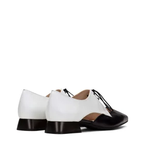 Blucher calado piel combi negro | HISPANITAS Sale