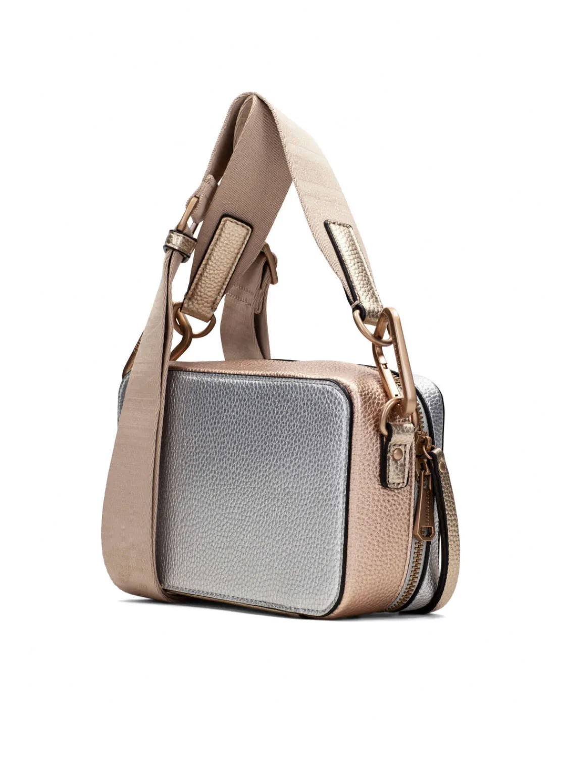 bolso_bandolera_combi_met_2.webp Bolso bandolera combi metalizado | HISPANITAS Online