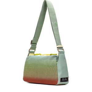 Bolso bandolera rejilla combi verde | HISPANITAS Discount