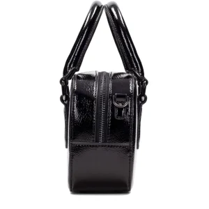 Bolso de mano charol negro | HISPANITAS Discount