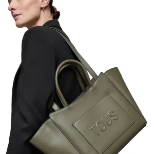 Bolso maxi "Brenda" verde caqui | TOUS Best