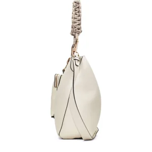 Bolso tote maxi piel off white | HISPANITAS New