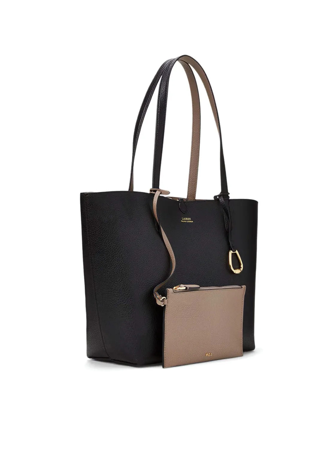 bolso_tote_reversible_neg_1.webp Bolso tote reversible negro-taupe | RALPH LAUREN Fashion