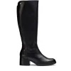 Bota alta basic piel negro | WONDERS Hot