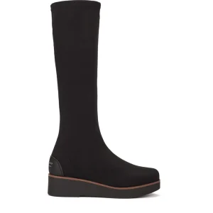 Bota alta tejido elástico negro | WEEKEND Hot