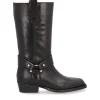 Bota anilla piel negro | ALPE Fashion