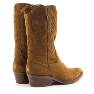 Bota campera 3/4 ante capuccino | DAKOTA BOOTS New
