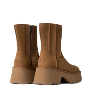 Bota classic new heights costura doble chestnut | UGG Fashion