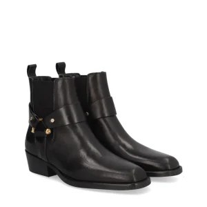 Botín anilla piel negro | ALPE New