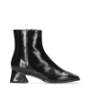 Botín basic piel charol negro | ANGEL ALARCON Online