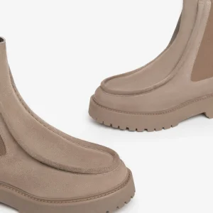 Botín chelsea ante beige | NEROGIARDINI Fashion