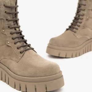 Botín combat ante beige | NEROGIARDINI Best