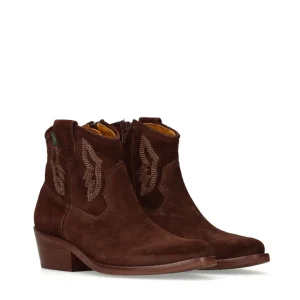 Botín cowboy ante marrón | DAKOTA BOOTS Sale