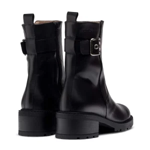Botín sport hebilla piel negro | WONDERS Discount