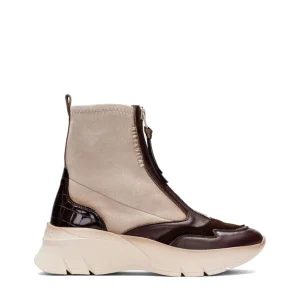 Botín sport piel beige | HISPANITAS Hot