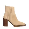 Botín tacón ante beige | ALPE New