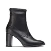 Botín tejido elástico negro | WONDERS Outlet