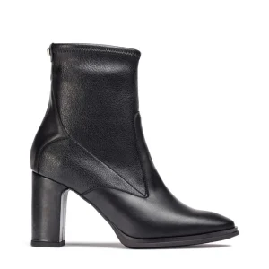 Botín tejido elástico negro | WONDERS Outlet