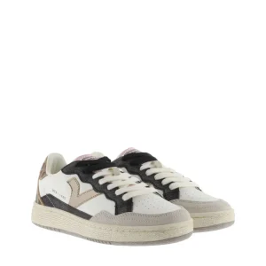 Deportivo combi piel blanco | VICTORIA Discount