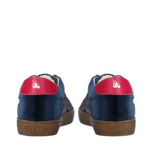Deportivo velvet azul marino | GAMIN Fashion