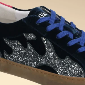 Deportivo velvet azul marino | GAMIN Fashion