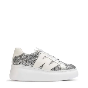 Deportivo maxi glitter plata | WONDERS Sale