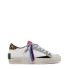 Deportivo SK8 DELUXE glitter plata | CRIME LONDON Sale