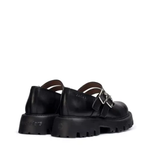 Mercedita biker piel negro | WONDERS Fashion