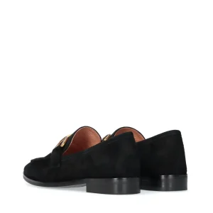 Mocasín basic estribo ante negro | BIBI LOU Clearance