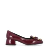 Mocasín retro piel charol burdeos | BRUNO PREMI Clearance