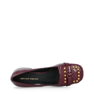 Mocasín retro piel charol burdeos | BRUNO PREMI Clearance
