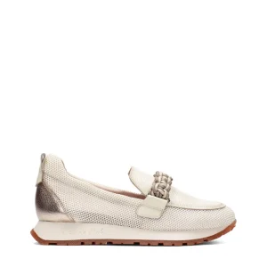 Mocasín sport rejilla piel beige | HISPANITAS Best