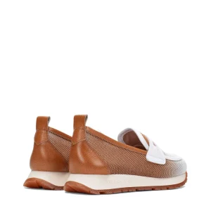 Mocasín sport rejilla piel combi cuero | HISPANITAS New