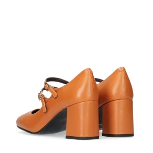 Salón retro Mary Jane piel cuero | JONI Online