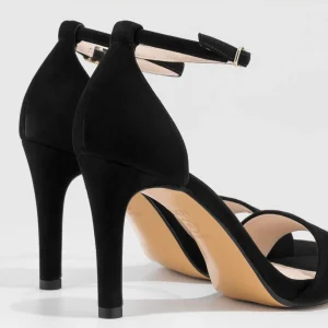 Sandalia basic pulsera ante negro | LODI Hot