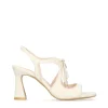 Sandalia cordones piel blanco | LODI Hot