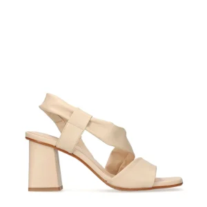 Sandalia cruzada piel beige | JONI Best