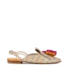 Slipper destalonado rafia multicolor | DANSI New