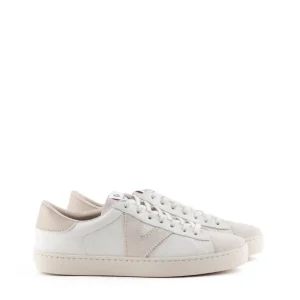Zapatilla combi ante beige | VICTORIA Best